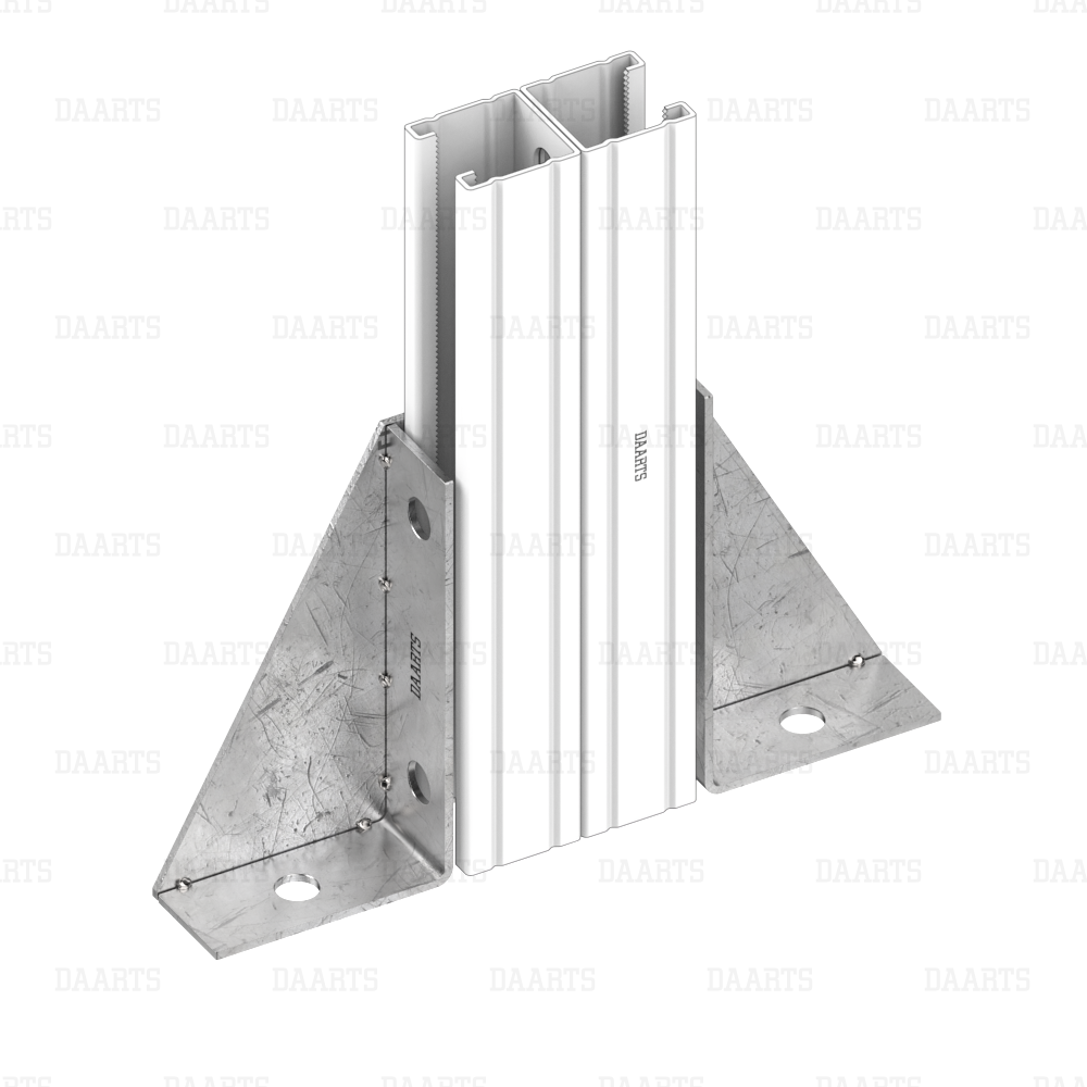 в сборке фланец седельный  DS MQL 41х41 двухканальный дельтообразный